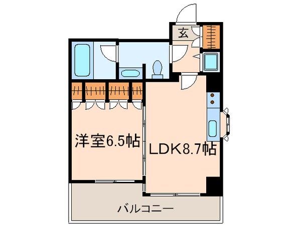 パークアクシス明治神宮前の物件間取画像